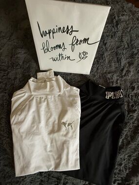 Victoria's Secret PINK Black and White Tops 🩷